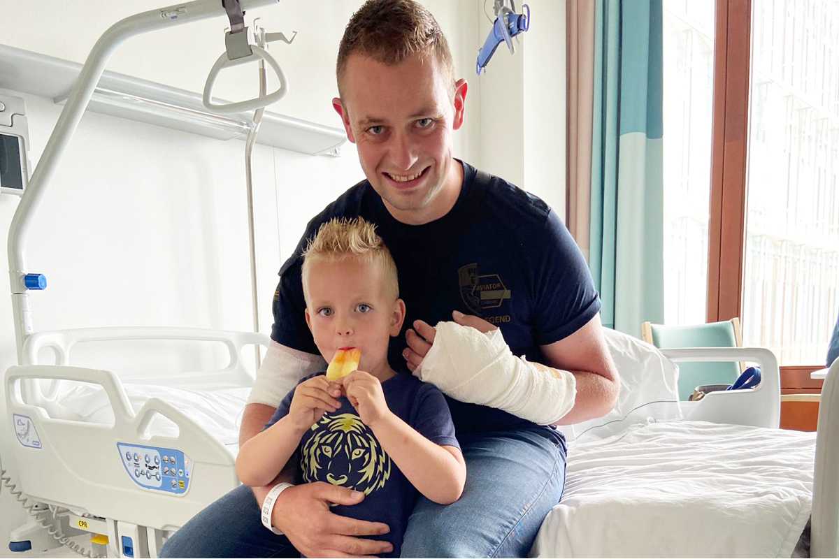 Gerben over zijn behandeltraject voor handletsel na een arbeidsongeval